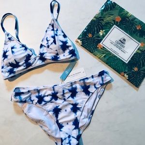 Tie-Dye Blue Crush Bikini Set